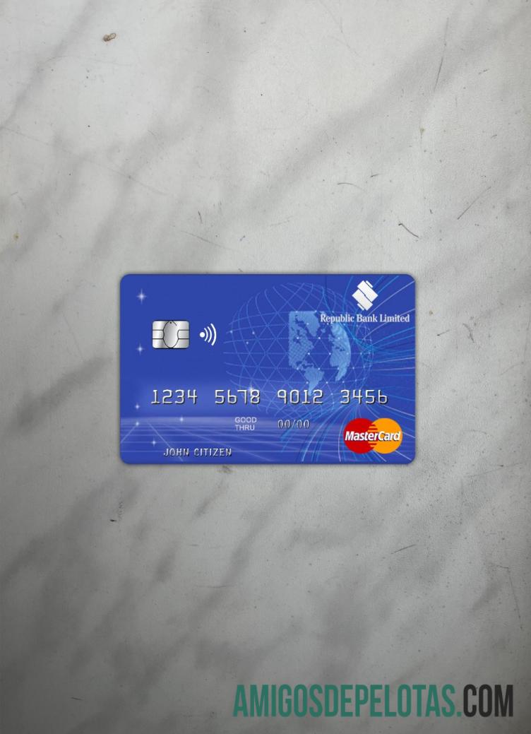 Frente Photolook do Banco da República de Barbados Mastercard baixar para verificação